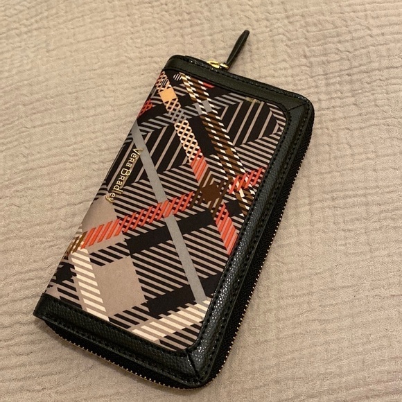 Vera Bradley  Georgia Wallet Sofia Plaidblack . Very good condition. Wor… - Picture 2 of 7